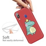 Gumený kryt na Samsung Galaxy A30 - Red Crocodile Bird