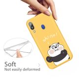 Gumený kryt na Samsung Galaxy A30 - Yellow Panda