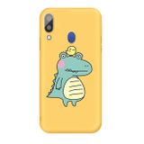 Gumený kryt na Samsung Galaxy A30 - Yellow Crocodile Bird