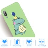 Gumený kryt na Samsung Galaxy A30 - Green Crocodile Bird