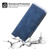 Peňaženkové kožené puzdro DIERFENG na Xiaomi 12X – Modrá