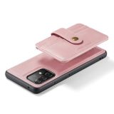 Kožený kryt JEEHOOD na Samsung Galaxy A73 5G - Ružová