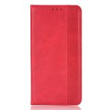 Peňaženkové kožené puzdro MAGNETIC na Xiaomi Redmi Note 12 5G – Červená