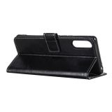 Peňaženkové kožené puzdro na Sony Xperia L4 - black
