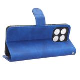 Peňaženkové kožené puzdro Magnetic Flip na Honor X8a - Modrá