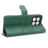 Peňaženkové kožené puzdro Magnetic Flip na Honor X8a - Zelená