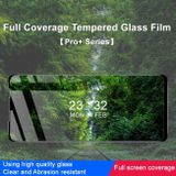 Ochranné sklo IMAK 9H Fullscreen na Moto G73 5G - Čierna