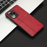 Gumený kryt SEWING na Xiaomi Redmi Note 12 Pro 5G - Červená