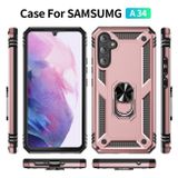 Gumený kryt SHOCKPROOF na Samsung Galaxy A34 5G - Ružovozlatá