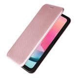 Peňaženkové Carbon puzdro na Samsung Galaxy A24 - Ružová