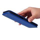 Peňaženkové Carbon puzdro na Samsung Galaxy A24 - Modrá
