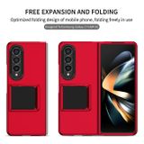 Plastový kryt Folding na Samsung Galaxy Z Fold4 - Červená