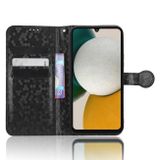 Peňaženkové kožené puzdro HONEYCOMB na Samsung Galaxy A34 5G – Čierna