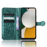 Peňaženkové kožené puzdro HONEYCOMB na Samsung Galaxy A34 5G – Zelená