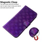 Peňaženkové kožené puzdro na Sony Xperia L4 - Magnetic purple
