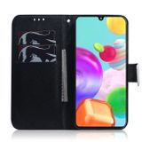 Peňaženkové kožené puzdro na Samsung Galaxy A41-Panda