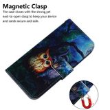Peňaženkové kožené puzdro na Sony Xperia L4 - Magnetic Owl