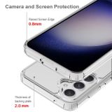 Gumený kryt Scratchproof na Samsung Galaxy S23 FE - Priehľadná
