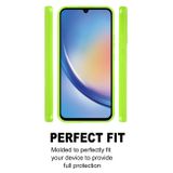 Gumený kryt GOOSPERY na Samsung Galaxy A34 5G - Fluorescenčná zelená