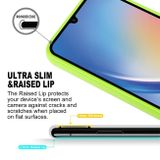 Gumený kryt GOOSPERY na Samsung Galaxy A34 5G - Fluorescenčná zelená
