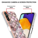 Gumený kryt na Samsung Galaxy A34 5G - Ružové šupiny