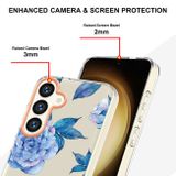 Gumený kryt Flowers na Samsung Galaxy S24 Plus 5G - Orchid Peony