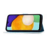 Peňaženkové 3D puzdro COLORED na Samsung Galaxy A34 5G - Vlny a slnko