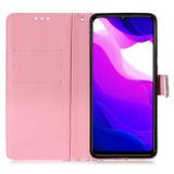 Peňaženkové kožené puzdro na Xiaomi Mi 10 Lite - Pink Horse