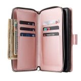 Peňaženkové kožené puzdro Wallet Bag na Xiaomi Redmi Note 12 Pro 5G – Rose Gold