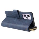 Peňaženkové kožené puzdro Wallet Bag na Xiaomi Redmi Note 12 Pro 5G – Modrá