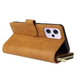 Peňaženkové kožené puzdro Wallet Bag na Xiaomi Redmi Note 12 Pro 5G – Hnedá