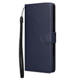 Peňaženkové kožené puzdro Card Slots na Oppo A58 5G - Námornícka modrá