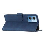 Peňaženkové kožené puzdro PATTERN na Xiaomi Redmi Note 12 5G – Kráľovská modrá