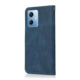 Peňaženkové kožené puzdro DUAL-COLOR na Xiaomi Redmi Note 12 5G – Modrozelená