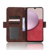 Peňaženkové kožené puzdro Calf Slots na Samsung Galaxy A24 - Hnedá