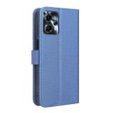 Peňaženkové kožené puzdro Diamond na Motorola Moto G13 / G23 / G53 5G - Modrá