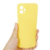 Gumený kryt Pure Color na Motorola Moto G13 / G23 / G53 5G - Žltá