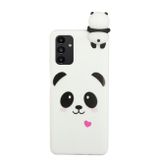 Gumený 3D kryt na Samsung Galaxy A34 5G - Biela panda