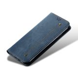 Peňaženkové kožené puzdro Denim na Honor Magic5 Pro - Modrá
