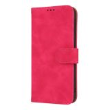 Peňaženkové kožené puzdro Skin Feel Magnetic na Huawei P60 Pro - Rose Red