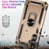 Kryt Magnetic Holder Armor Shockproof na Samsung Galaxy A24 - Zlatá