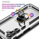 Kryt Magnetic Holder Armor Shockproof na Samsung Galaxy A24 - Strieborná