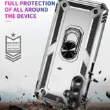 Kryt Magnetic Holder Armor Shockproof na Samsung Galaxy A24 - Strieborná