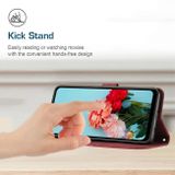 Peňaženkové kožené puzdro SKIN FEEL na Samsung Galaxy A14 4G/5G – Červená