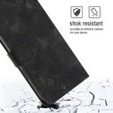 Peňaženkové kožené puzdro SKIN-FEEL na Huawei Nova 10 – Čierna