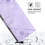 Peňaženkové kožené puzdro Skin-feel na Honor Magic5 Lite - Svetlo fialová
