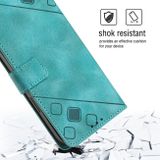 Peňaženkové kožené puzdro SKIN-FEEL na Samsung Galaxy A03 – Zelená