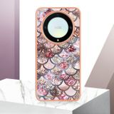 Gumený kryt IMD na Honor Magic5 Lite - Pink Scales