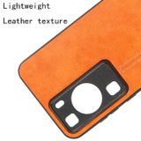 Gumený kryt Sewing na Huawei P60 Pro - Oranžová