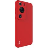 Gumený kryt IMAK na Huawei P60 Pro - Červená